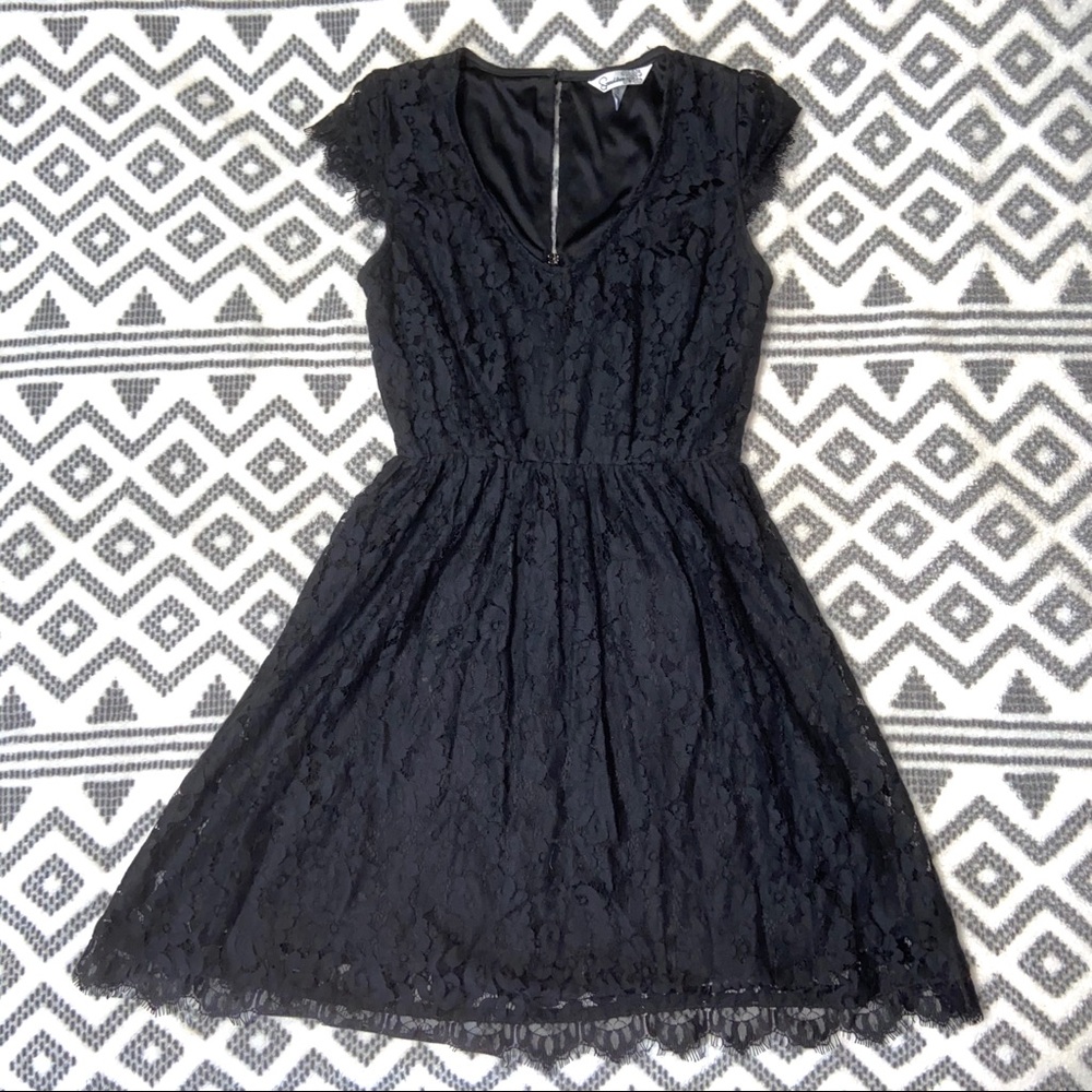 Black Lace Dress